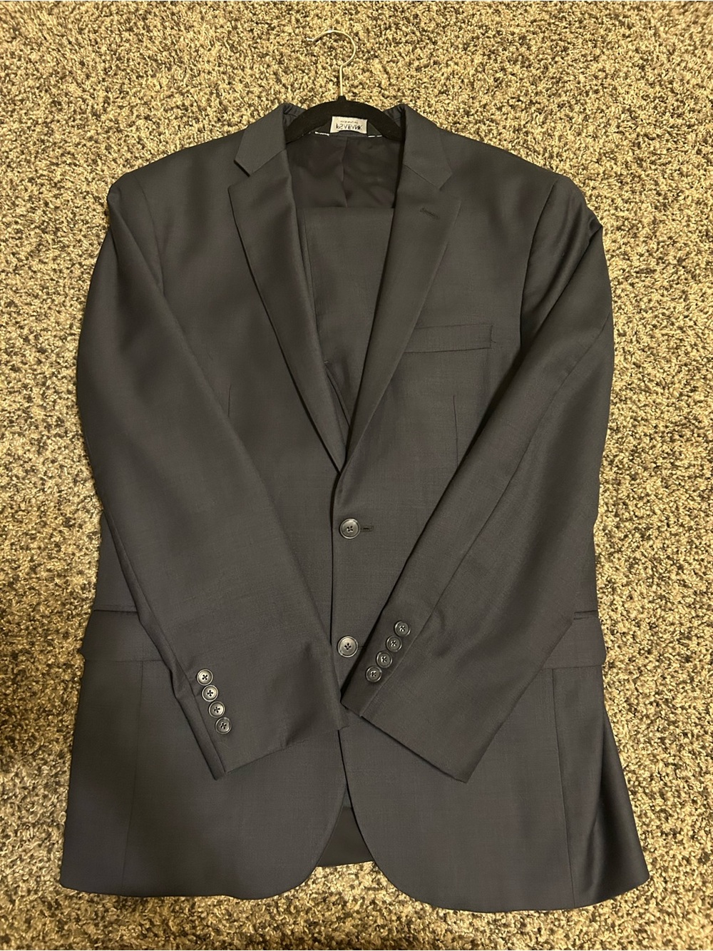 Jos. A. Bank Dark Navy Two-Button Suit
